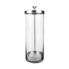 Medium Glass Sterilizer Jar with Lid, 27 Fl oz. - Gold Cosmetics & Supplies