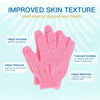Guy - 10-Pairs/ Pink Exfoliating Gloves