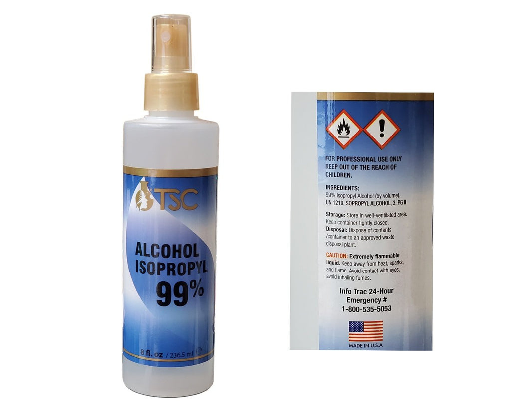12-pcs/ Hand Sanitizer + Alcohol 99% - 8oz - Gold Cosmetics & Supplies