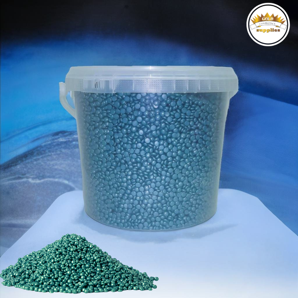 NaturaverdePro Blue flex Hard Wax Beads Bulk Size 118.3 oz | Ideal for Sensitive Skin
