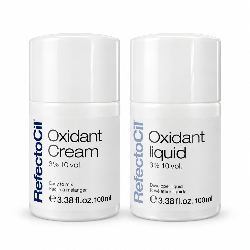 RefectoCil Oxidant Cream and Oxidant Liquid 3% 10 Vol. 100 ml professional developers