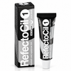 RefectoCil No. 1 Pure Black professional eyebrow and eyelash tint tube and box on a white background