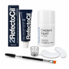 RefectoCil Blue Black No. 2 Kit with Oxidant Liquid 3% 10 Vol, Mixing Dish, Eye Protection Pads and Dual-Ended Application Brush