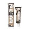 A tube and box of ReflectoCil #3 Natural Brown eyebrow and eyelash tint, shown on a plain white background.