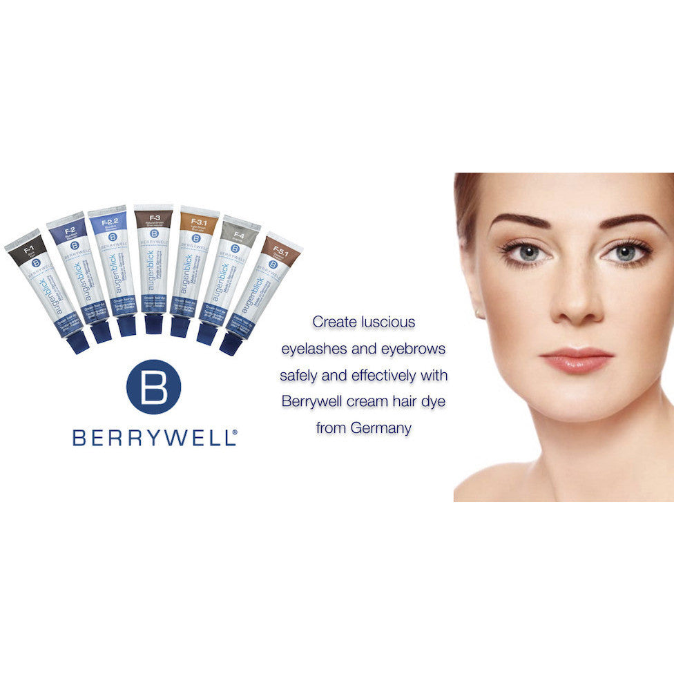 Berrywell Light Brown 3.1 Eyebrow Tint Hair Dye - Gold Cosmetics & Supplies