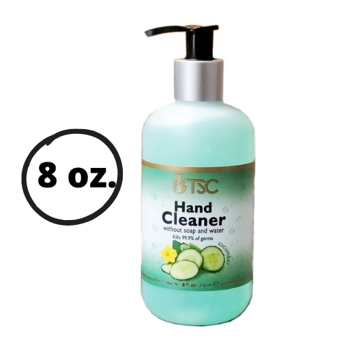 Hand Sanitizer 8 oz. (236-ml) - Gold Cosmetics & Supplies