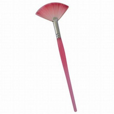 4-pcs/ Pink Glycolic Fan Brush - Gold Cosmetics & Supplies