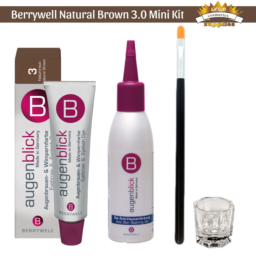 4-pc/ Berrywell Brown 3.0 Kit - Gold Cosmetics & Supplies