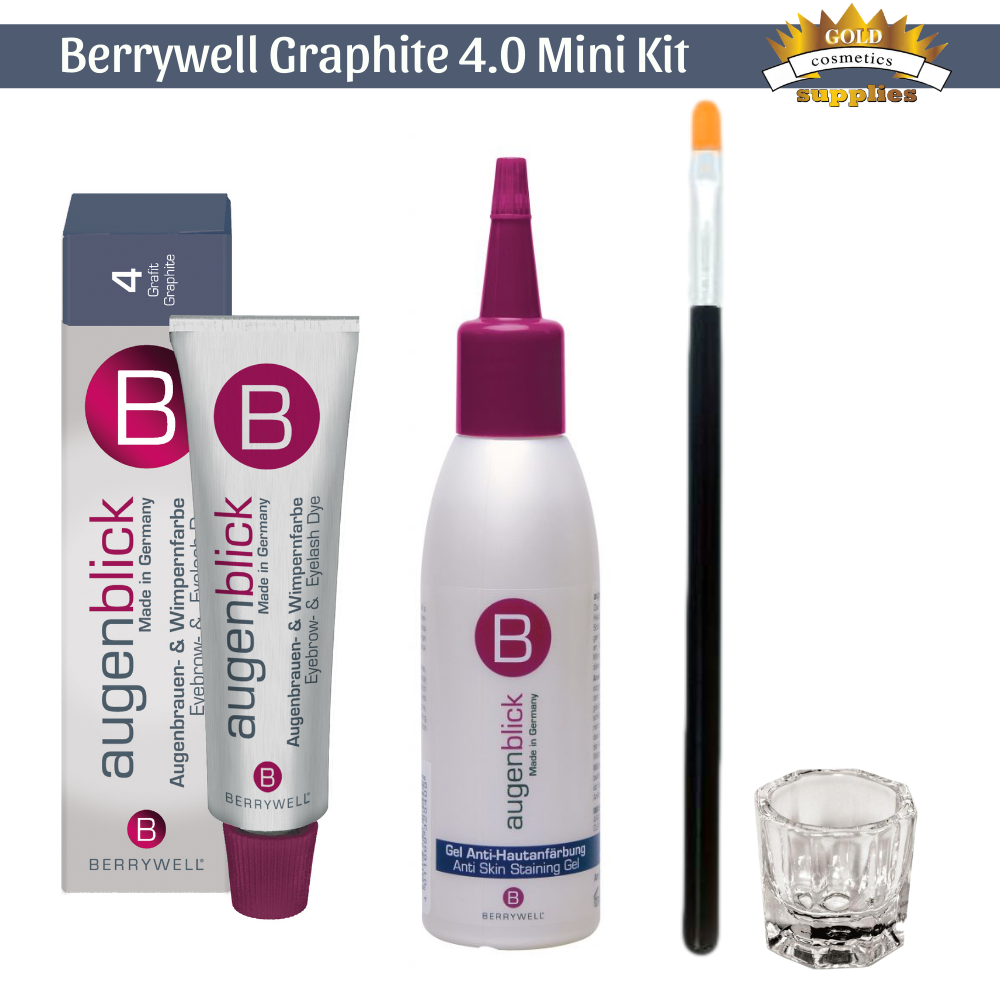 4-Pc/ Berrywell Graphite 4.0 Kit - Gold Cosmetics & Supplies