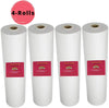4-Pcs/ Wide Disposable Perforated Bed Cover Roll (31" x 355 ft.) - Gold Cosmetics & Supplies