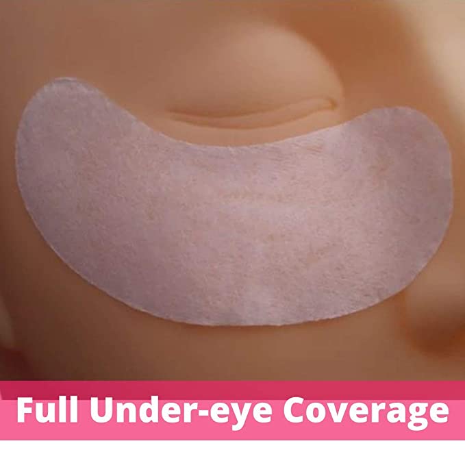 150-Pairs/ Disposable Dry Non-woven Under Eye pads (Non-Sticky) - Gold Cosmetics & Supplies