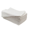 1 Case/ 216-PCS White Microfiber Facial Towels - Gold Cosmetics & Supplies