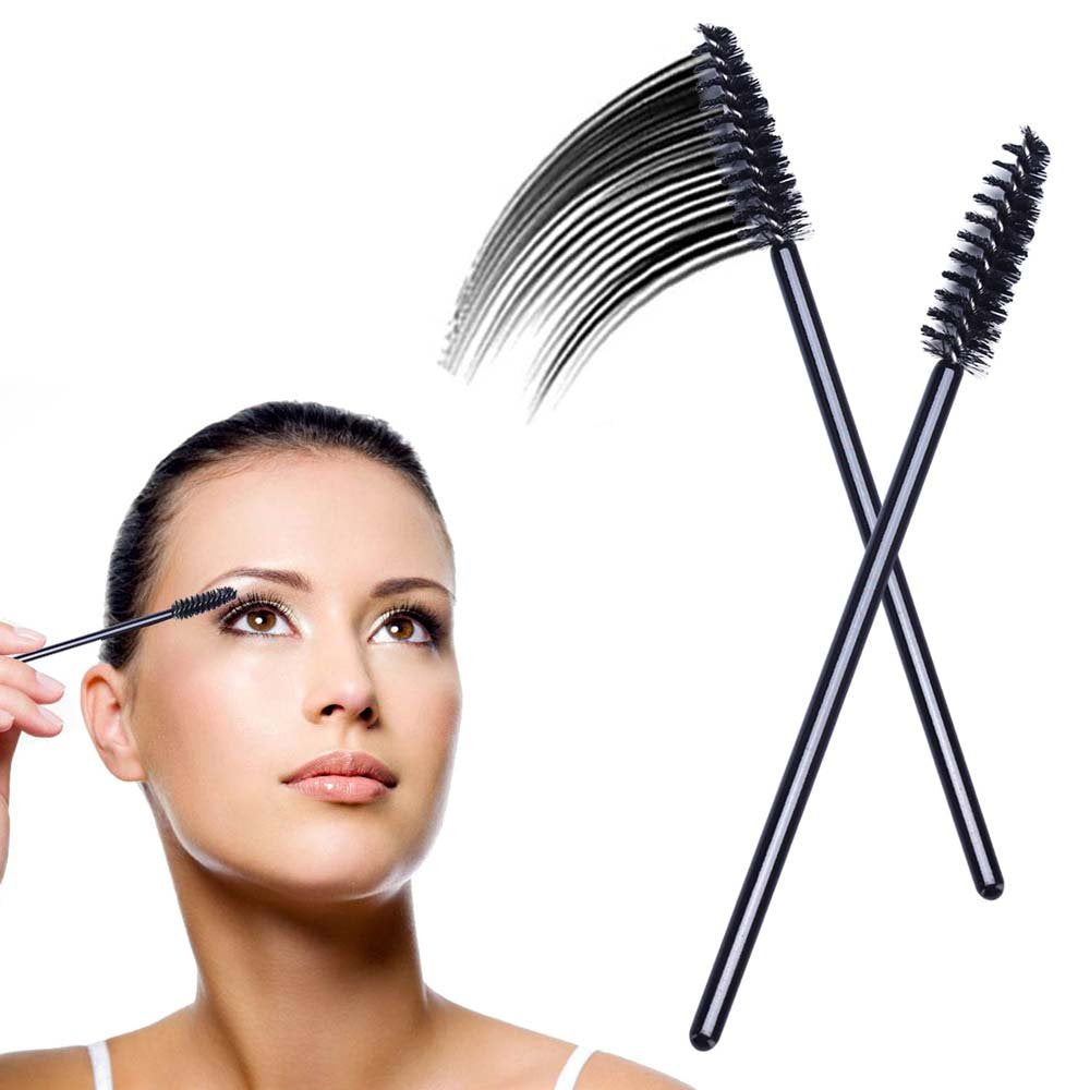 25-Pcs/ Disposable Mascara Wands - Full Head - Gold Cosmetics & Supplies