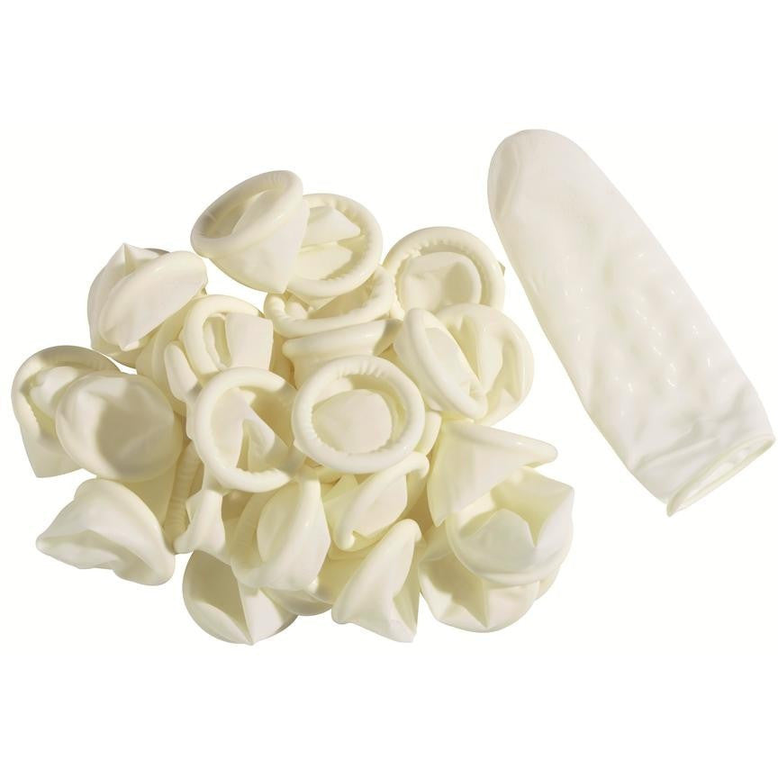 100-PCS/ Disposable Finger Cots - Gold Cosmetics & Supplies