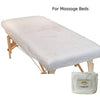 1 Case/ 100-pcs Disposable Fitted Bed Sheets - Gold Cosmetics & Supplies