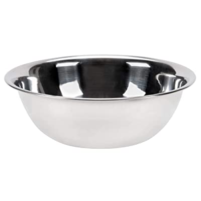 Stainless Steel Mixing Bowl (96 oz.) - Gold Cosmetics & Supplies