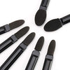 25-PCS/ Double Head Eyeshadow Brushes - Gold Cosmetics & Supplies