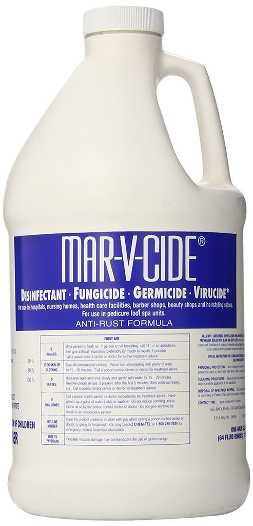 Mar-V-Cide Disinfectant - 64 oz. - Gold Cosmetics & Supplies