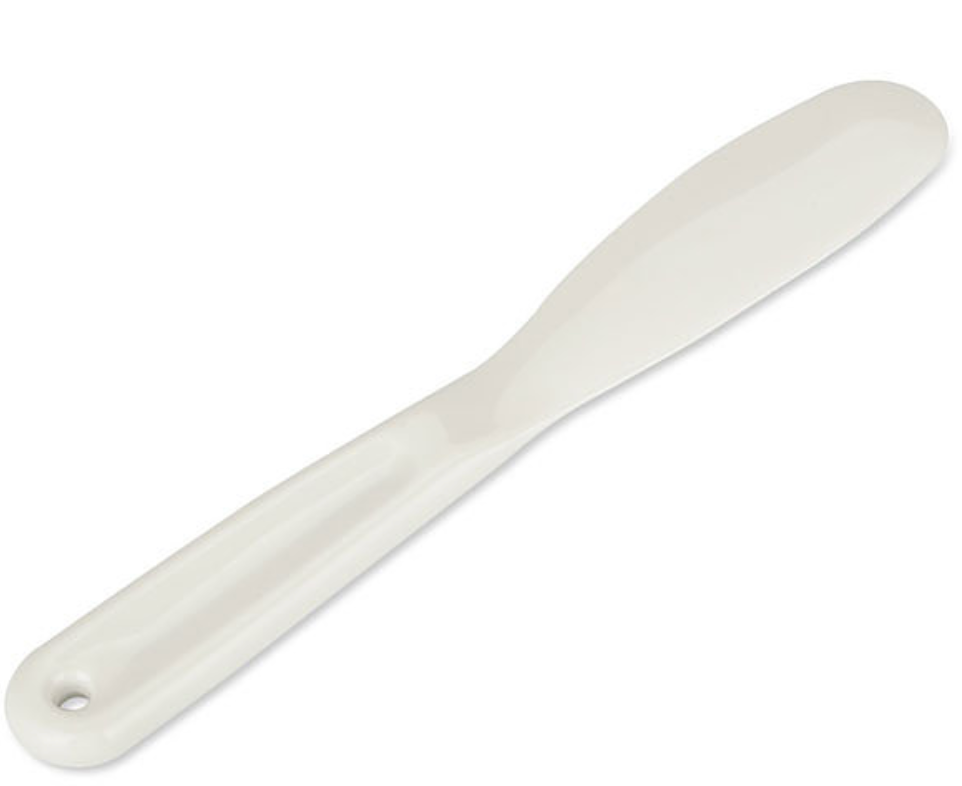 1 case/ 75-pcs large mixing spatula - white - Gold Cosmetics & Supplies