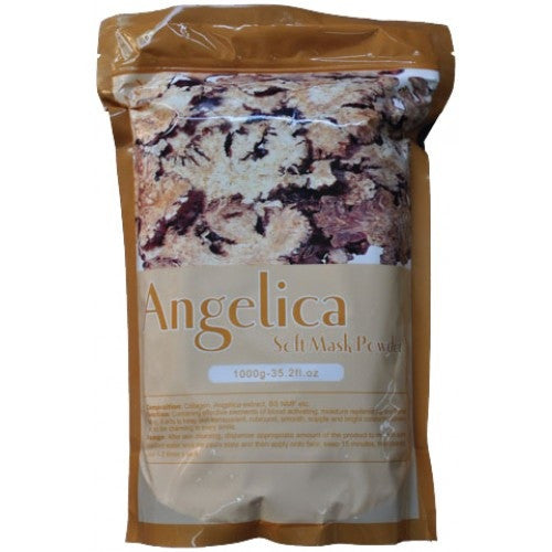 1 Case/ 14-Pcs Angelica Soft Peel-Off Mask Powder - Gold Cosmetics & Supplies
