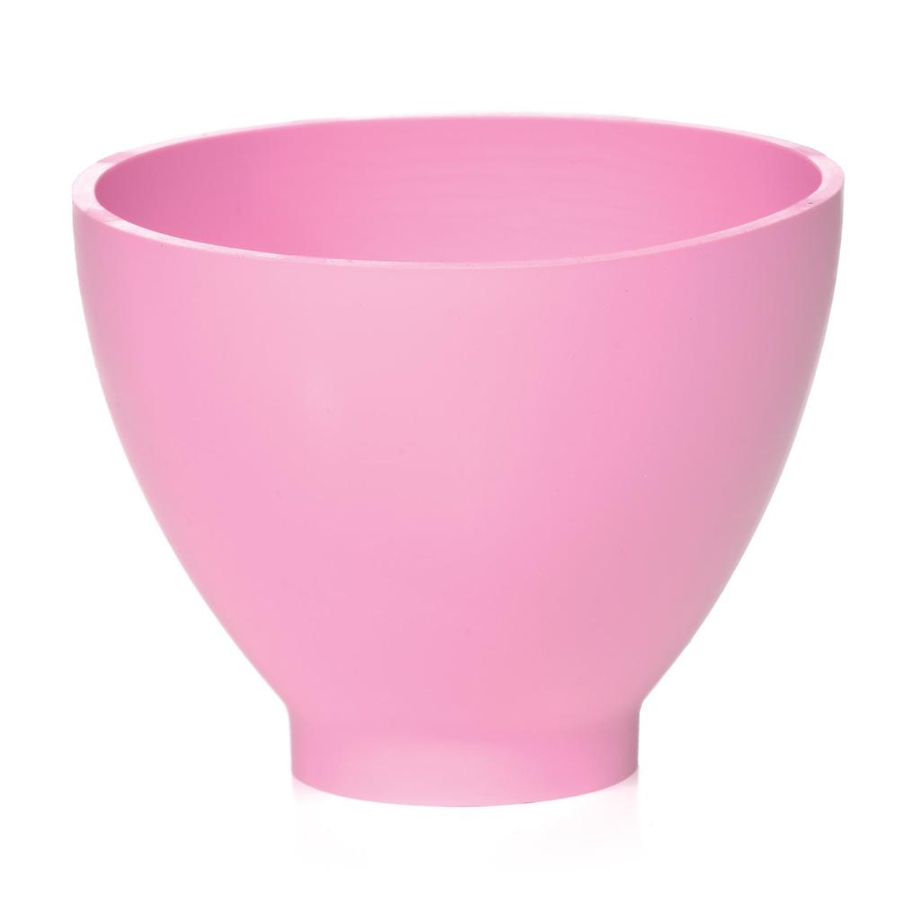 Large Pink Flexible Mixing Bowl - Gold Cosmetics & Supplies