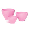 Small Pink Flexible Mixing Bowl - Gold Cosmetics & Supplies