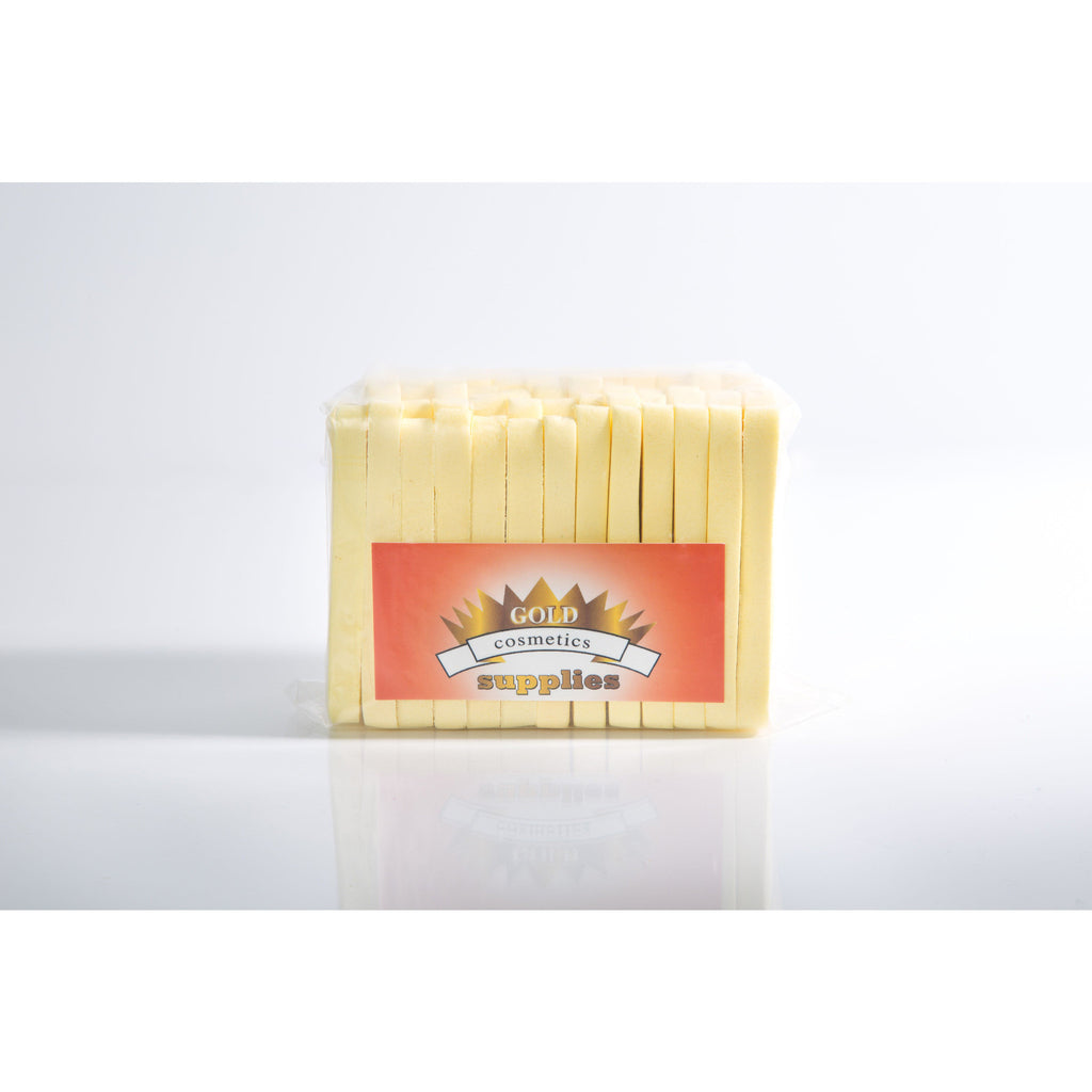 1 CASE/ 6000-PCS Compressed Cleansing Facial Sponges - Gold Cosmetics & Supplies