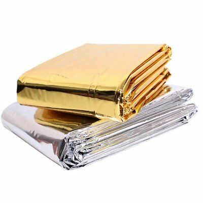 5/pc Body Wrap Thermal Foil Mylar Blanket (63" x 82") - Gold Cosmetics & Supplies