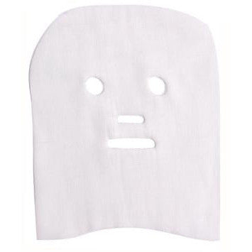 50-PCS/ Disposable Pre-cut Face Gauze Mask SHEETS - Gold Cosmetics & Supplies
