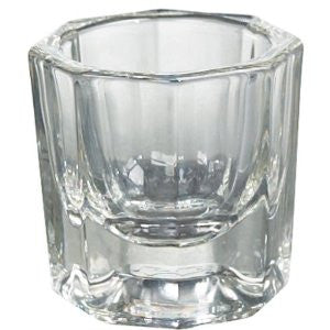 Glass Mixing Dish - Gold Cosmetics & Supplies