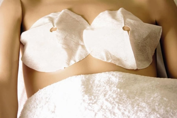100-pc/ Nonwoven Pre-cut Breast Mask - Gold Cosmetics & Supplies