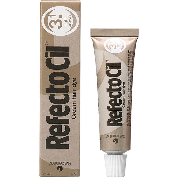 Refectocil Brow & Lash Tint Light Brown 3.1 Mini Kit - Gold Cosmetics & Supplies