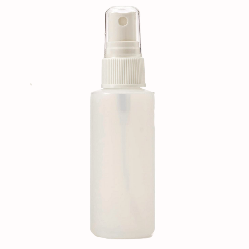5-pc/ Plastic Spray Bottle, 2oz. - Gold Cosmetics & Supplies