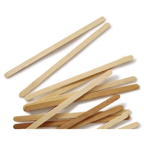 Spa Stix Large Waxing Sticks. Natural Wood Body Hair Removal Sticks  Applicator. Size is 6 Inches x 3/4. Wooden Waxing Sticks. Pack of 500Count