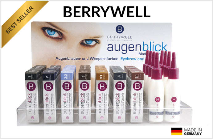 Berrywell brow & lash tint 10 pieces kit