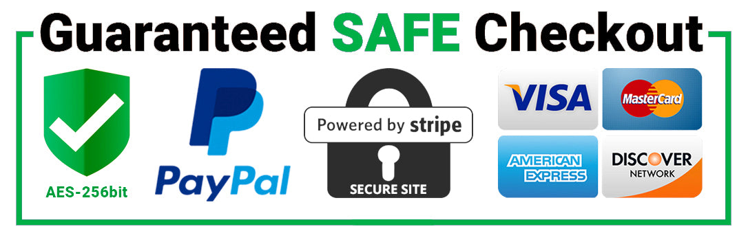 Guaranteed Safe Checkout payment methods
